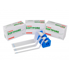 SOFTPORE náplast - fixační z netkaného textilu 1,25cm x 9,15m (24ks)