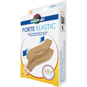 FORTE Elastic Náplasti elastické voděodolné 20 ks 2 velikosti