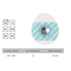 Elektroda EKG WhiteSensor WS (50ks)