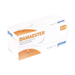 DAMAESTER USP 2/150cm/vlákno bez jehly PES bílá (12ks/bal)