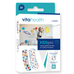 VitaHealth – KIDSpro náplast s dětským motivem pro KLUKY 16ks