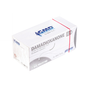 DAMADIOXANONE USP 0/75cm/jehla 40mm, 1/2kruh taper point PDO fialová (12ks/bal);26