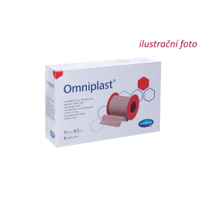 Omniplast náplast na cívce textilní 5cm x 5m 