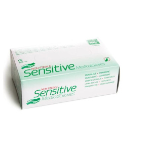 DONA rukavice latexové s pudrem Sensitive, vel. M (100ks) 